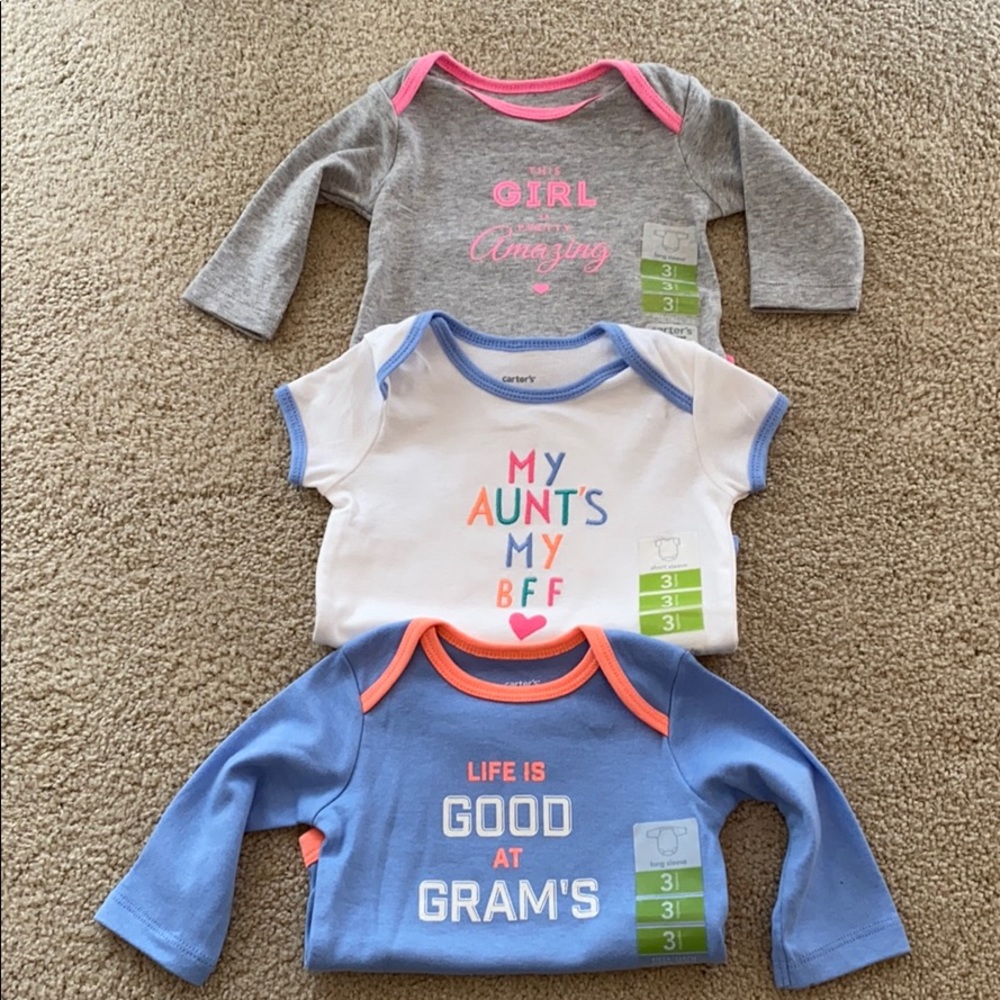 Set of 3 onesies